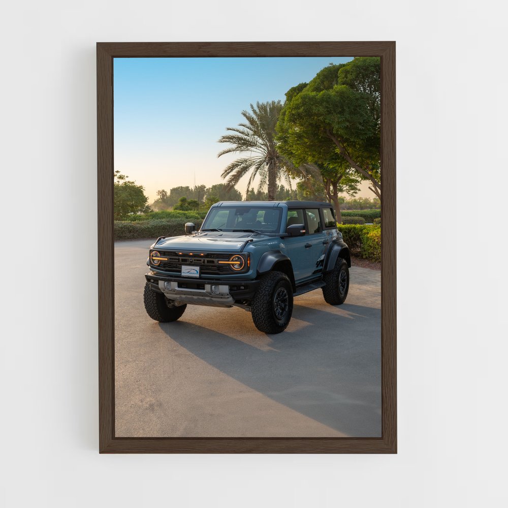 Poster Bronco en action – affiche Ford (vue 5)